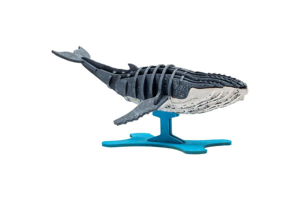 2x Insight Editions Incredibuilds Collection Humpback Whale 3D Wood Model Toy 9+