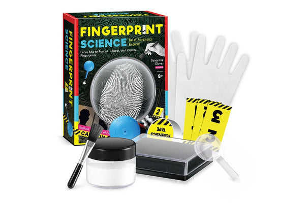 2x Kaper Kidz Fingerprint Science Kit Kids Childrens Toy 8Y+