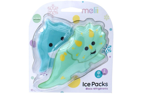 Melii: Gel Ice - Dino + Shark (2 Pack)