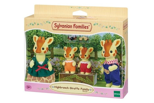 Sylvanian Families - Highbranch Giraffe Family (4-Pack)