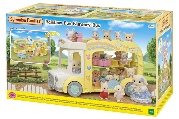 Sylvanian Families: Rainbow Fun Nursery Bus