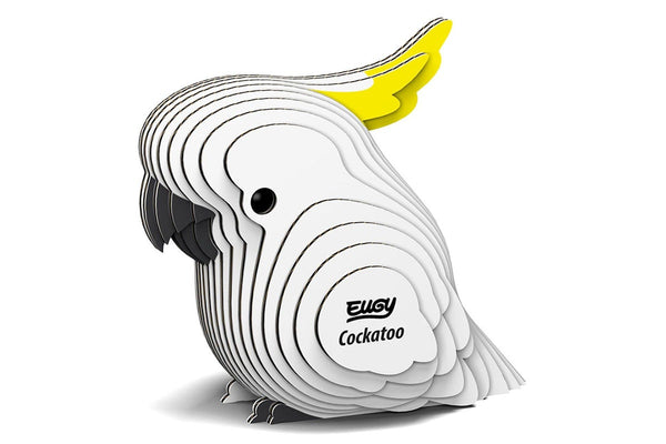 Eugy: Cockatoo - 3D Cardboard Model