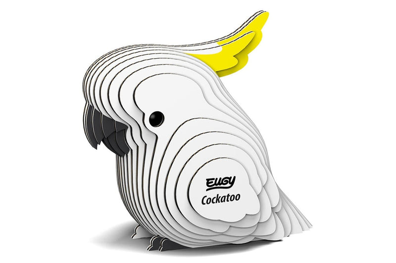 Eugy: Cockatoo - 3D Cardboard Model