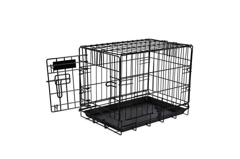 18 inch Folding Pet Wire Cage Metal Folding Cage for Pets