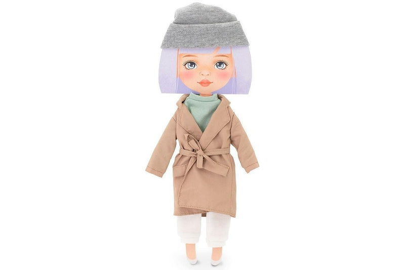 Orange Toys: Sweet Sisters Clothing Set - Beige Trench Coat