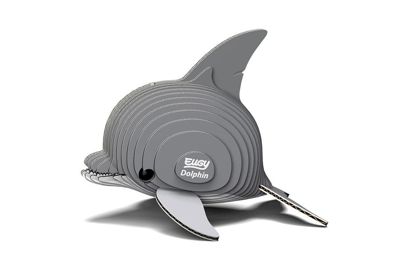 Eugy: Dolphin - 3D Cardboard Model