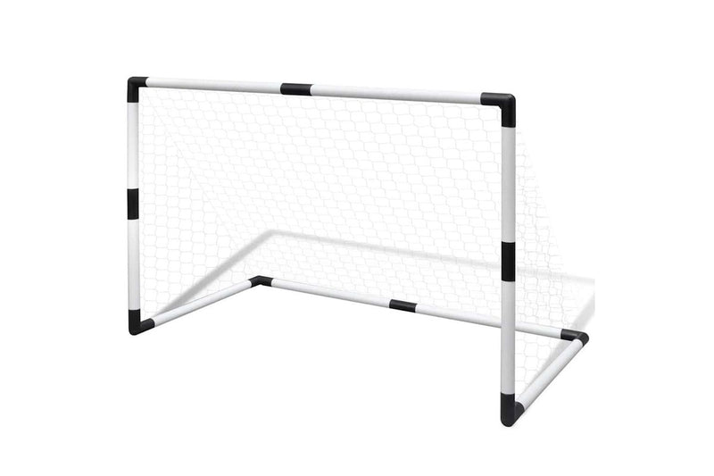 Mini Soccer Goals Post Net Set 2 pcs for Kids 91.5 x 48 x 61 cm vidaXL