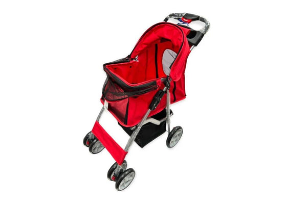 Pawise: Pet Pram - Red