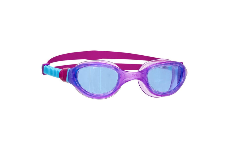 Zoggs Childrens/Kids Phantom 2.0 Swimming Goggles (Purple/Aqua Blue/Tint) (One Size)