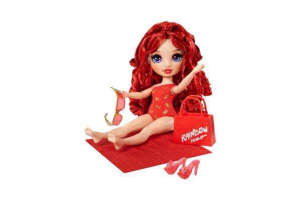 Rainbow High: Swim & Style Doll - Ruby Anderson (Red)