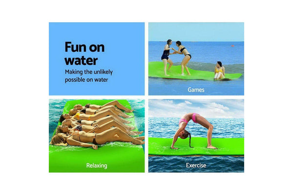 Weisshorn Floating Mat Water Slide Park Stand Up Paddle Pool Sea 270Cm Pool Toys & Games