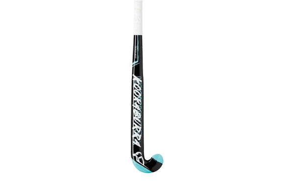 Kookaburra Sport Origin Wood 30'' Long Mid-Weight Field Hockey Stick Black Teal