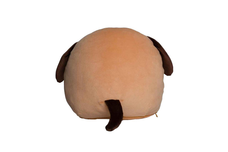 Mumbles Squidgy Dog Plush Toy (Brown) (One Size)