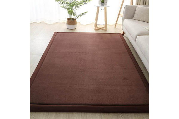 MonkeyMats: Memory Foam Soft-Touch Mat - Chocolate Brown (150cm x 200cm)