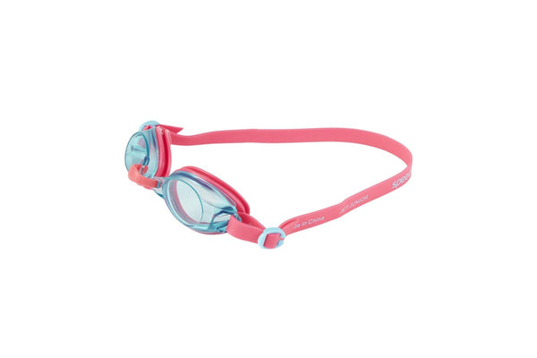 Speedo Childrens/Kids Jet Swimming Goggles (Ecstatic Pink/Aquatic) (One Size)