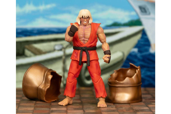 Street Fighter: Violent Ken (Deluxe) - 6" Action Figure