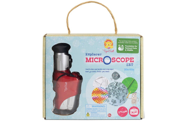 Tiger Tribe: Explorer Microscope Set