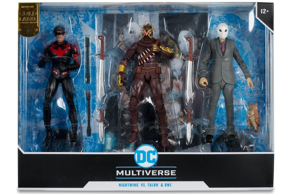 DC Multiverse: Talon, Nightwing & Owl (Court Of Owls) - 7" Action Figure (3-Pack)