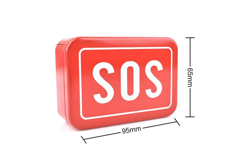 4Pcs Mini Sos Survival Iron Box Field Storage Kit Emergency Tool For Outdoor Portable Multifunction Other Emergency Equipment