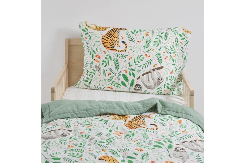 Little Unicorn: Toddler Bedding Set - Mighty Jungle