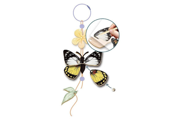 Avenir: Create My Wooden Charm - Butterfly