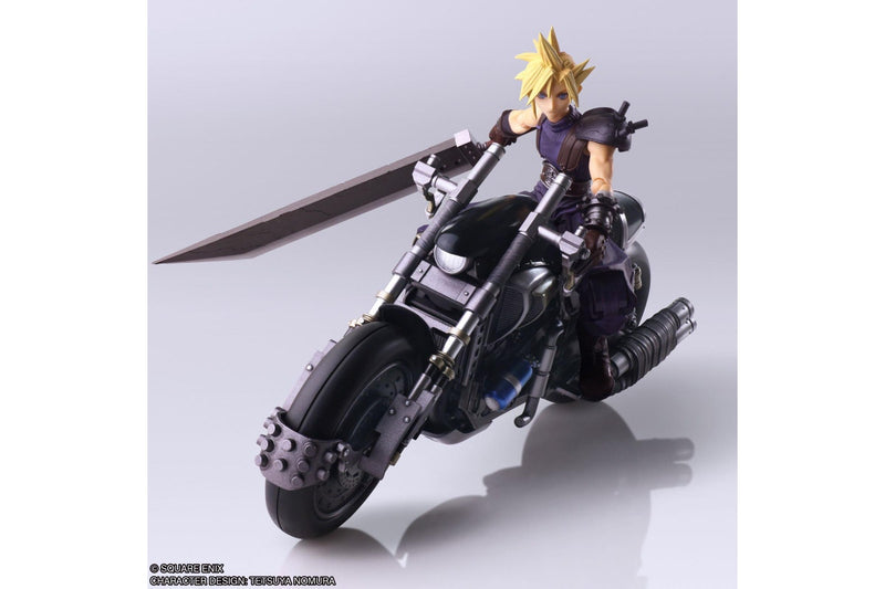 Final Fantasy VII: Cloud Strife & Hardy-Daytona - Bring Arts Figure Set