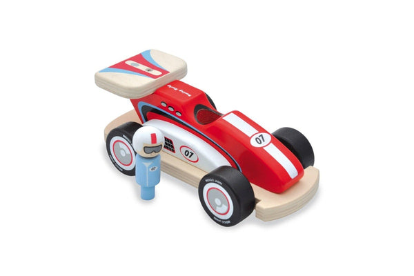 Indigo Jamm 20cm Rocky Racer Kids Children Wooden Toy Vehicle Racing Car 18m+