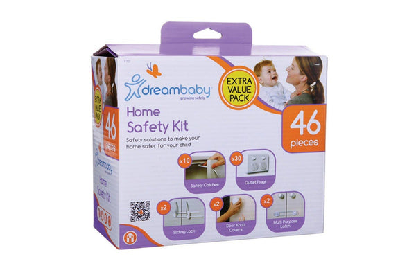 46pc Dreambaby Baby Proof Home Safety Kit Safety Catches Outlet Plug Latches