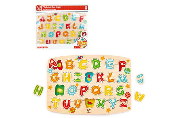 Hape: Alphabet Peg Puzzle