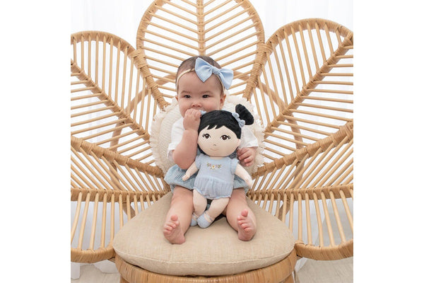 Living Textiles 31cm Olivia Cotton My First Soft Doll Baby Infant Toddler Toy 0+