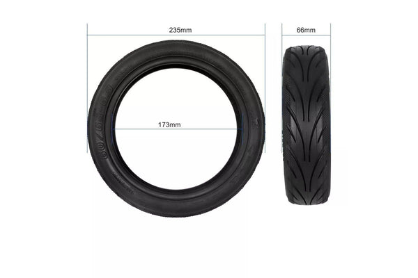 1 x 60/65-6.9 Tubeless Tyre For Ninebot MAX G2 G65 Electric Scooter Rubber Tire