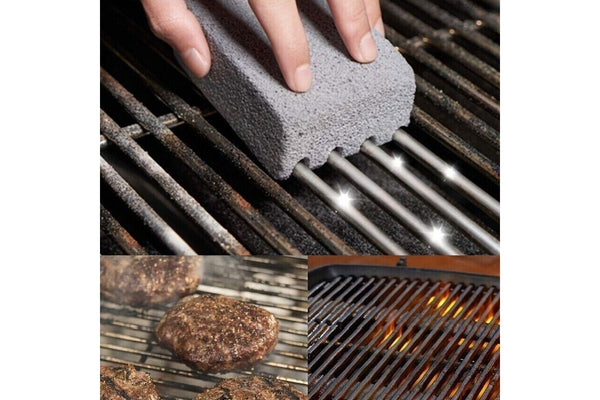 Effortlessly Clean Your BBQ Grill with this BBQ Grill Cleaning Brush Brick