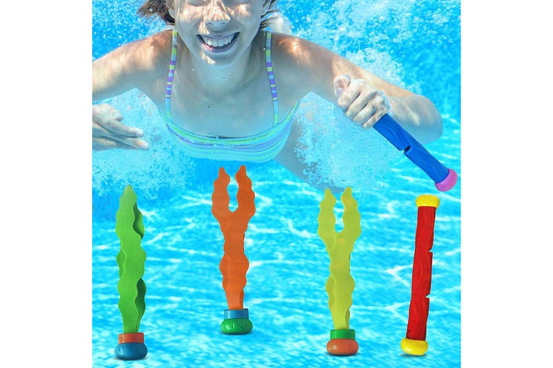 34Pcs Set Pool Diving Swimming Toys for Kids Summer Underwater Game Toys