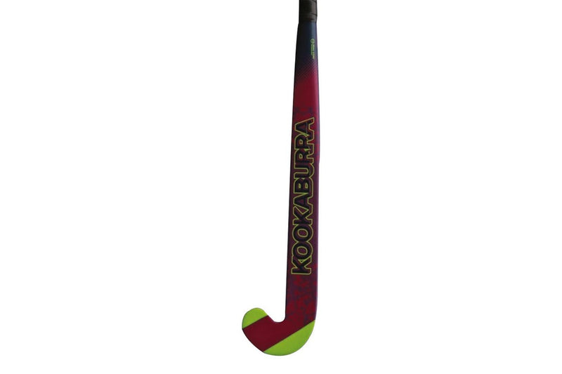 Kookaburra Vision 100 Mid-Bow 35.5'' Long Medium-Weight Hockey Stick Purple