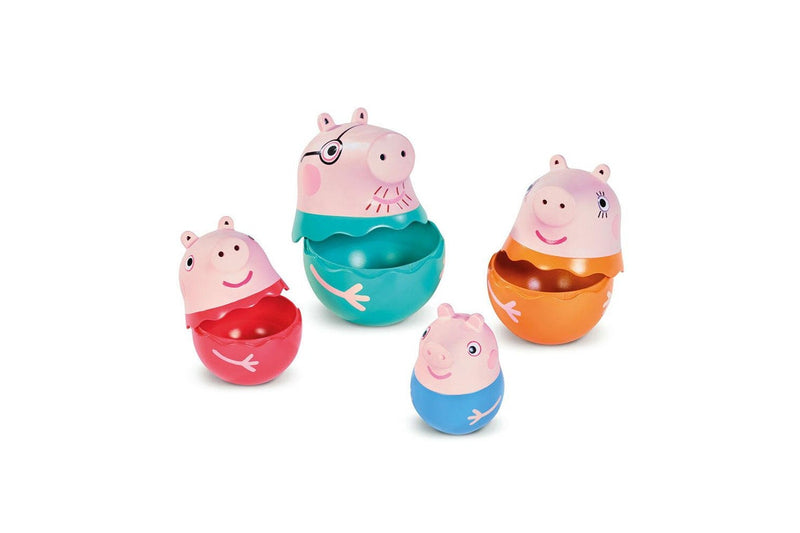 Peppa Pig Nesting Family Dolls Set Childrens Kids Indoor Outdoor Toy Play 18m+