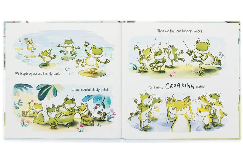 Jellycat: A Fantastic Day For Finnegan Frog