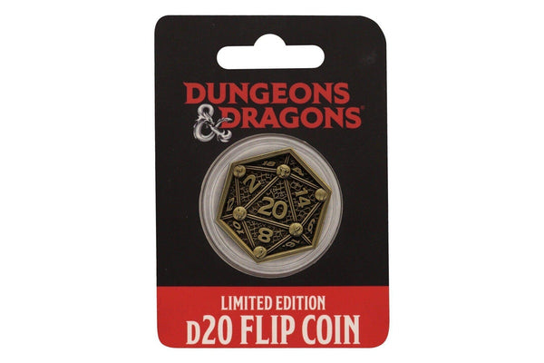 Dungeons & Dragons: Class Cards and D20 Flip Coin