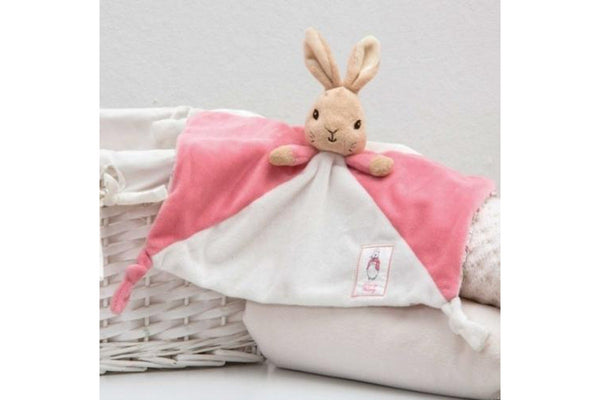 Beatrix Potter: Flopsy Rabbit Baby Comforter - Pink