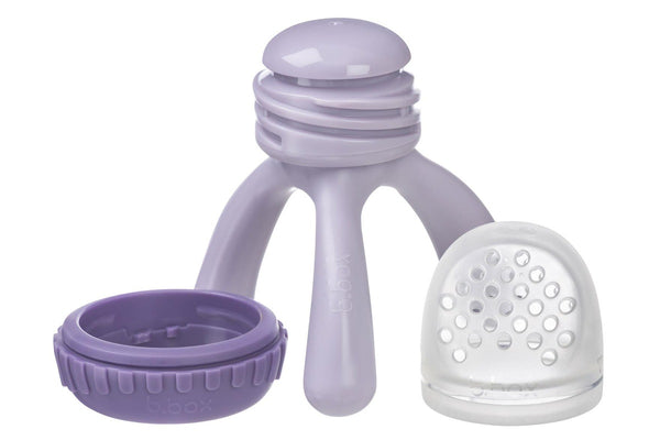 b.box: Silicone Fresh Food Feeder - Peony