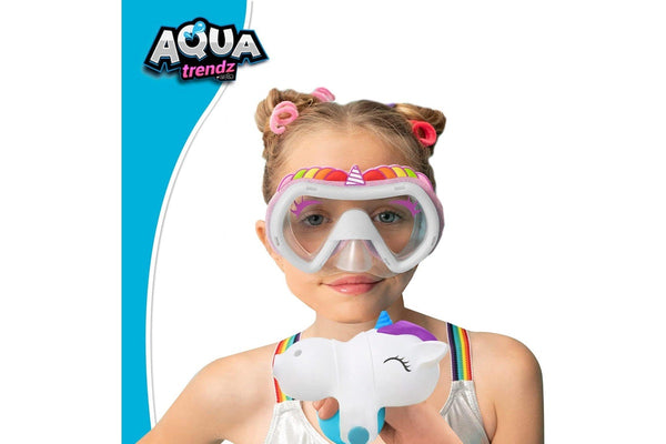 Aqua Trendz: Unicorn Snorkel Mask with Water Gun & Accessories