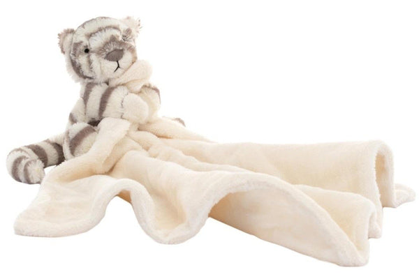 Jellycat: Bashful Snow Tiger Soother