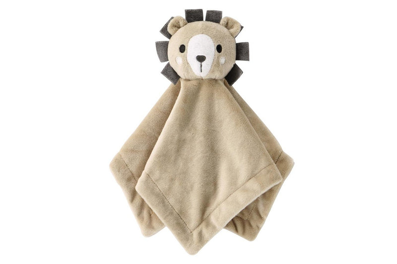 2x The Peanutshell Madagascar Lion Print Security Blanket Baby Nursery 31x31cm