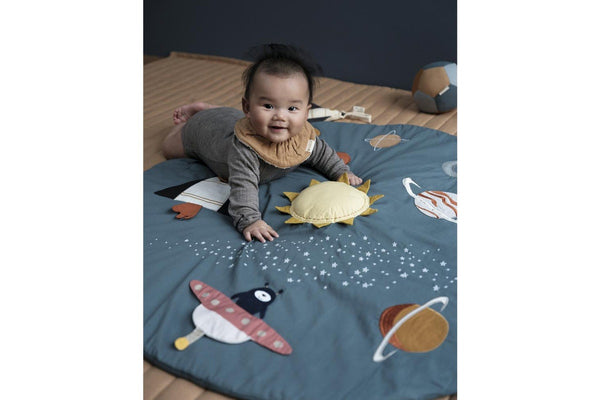 Fabelab Round Planetary 100cm Organic Cotton Activity Blanket Baby Play Mat 0m+