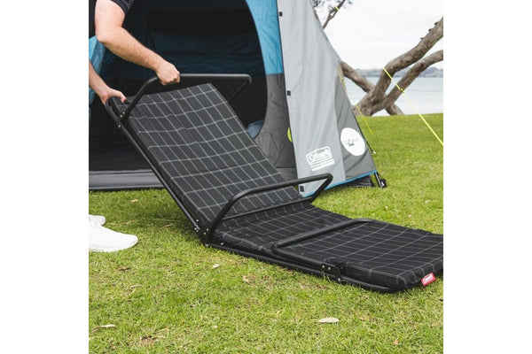 Coleman Foldable Stretcher Big Sky Deluxe Outdoor Camping Hiking Equipment Black