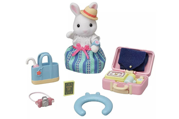 Sylvanian Families: Weekend Travel Set - Snow Rabbit Mother