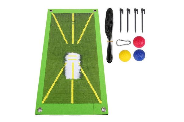 Golf Training Mat Set Golf Swing Detection Batting Hitting Mat Golf Training Aid