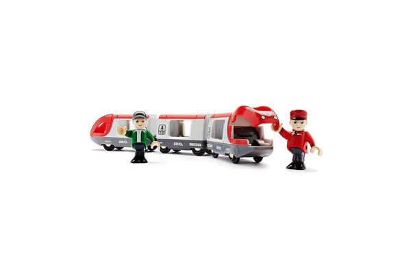 5pc Brio Travel Train Kids Childrens Pretend Play Interactive Toy Playset 3y+