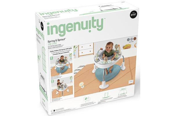 Ingenuity: Spring & Sprout 2 in 1 Activity Jumper & Table