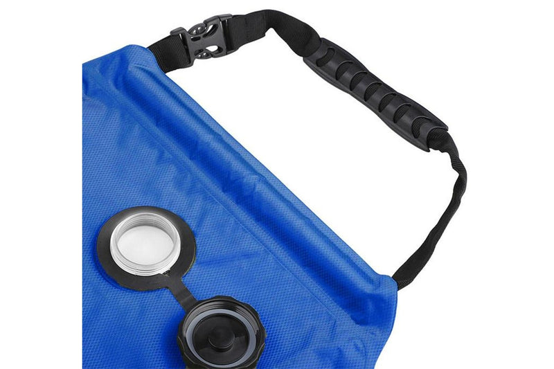 20L Outdoor Solar Shower Bag - (Blue)