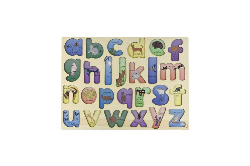 Koala Dream Australian Animals Lowercase Alphabet Puzzle Baby Learning Toy 3+